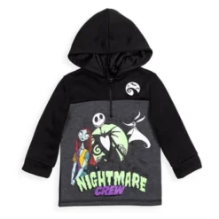 Disney Nightmare Before Christmas Jack Skellington Oogie Boogie Sally Fleece Quarter Zip Hoodie Toddler -Disney GUEST c350b886 cdc0 461e 8d57 e7451c7eabc8