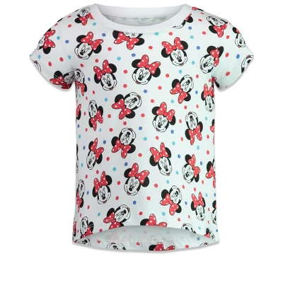 Disney Minnie Mouse Baby Girls 4 Pack Graphic T-Shirt 4 Disney Minnie Mouse Baby Girls 4 Pack Graphic T-Shirt - Image 4