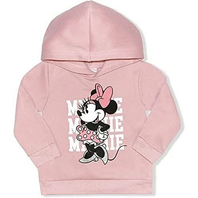 Disney Girl's 2-Pack Minnie Mouse Pullover Hoodie And Patterned Legging Pant Set Variety For Infant 1 Disney Girl's 2-Pack Minnie Mouse Pullover Hoodie And Patterned Legging Pant Set Variety For Infant
