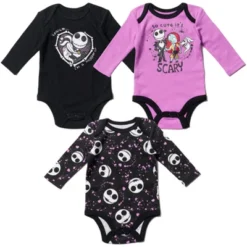 Disney Nightmare Before Christmas Zero Sally Jack Skellington Baby Girls 3 Pack Bodysuits Newborn To Infant 21 Disney Nightmare Before Christmas Zero Sally Jack Skellington Baby Girls 3 Pack Bodysuits Newborn To Infant -Disney GUEST c46e17ff a683 4c45 af53 8439ca2ac0ef