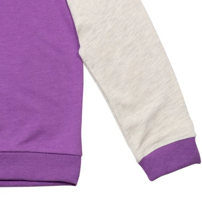 Disney Zombies () French Terry Sequin Hoodie Purple 4 Disney Zombies () French Terry Sequin Hoodie Purple - Image 4