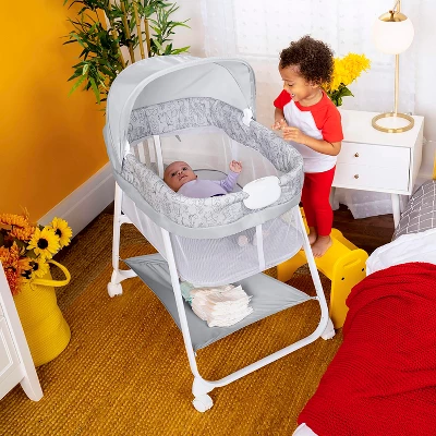 Bright Starts Disney Baby Winnie The Pooh Soothing Baby Bassinet - Slumber Party 2 Bright Starts Disney Baby Winnie The Pooh Soothing Baby Bassinet - Slumber Party - Image 2