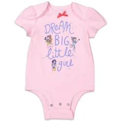 Disney Princess Ariel Cinderella Belle 3 Pack Short Sleeve Bodysuits -Disney GUEST c579b0b0 7fce 4512 b3bc a62615557f53