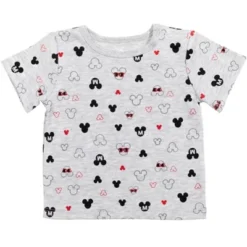 Disney Mickey Mouse Baby French Terry Short Overalls T-Shirt And Hat 3 Piece Outfit Set Newborn To Infant 15 Disney Mickey Mouse Baby French Terry Short Overalls T-Shirt And Hat 3 Piece Outfit Set Newborn To Infant -Disney GUEST c5d23b2f 59dc 4e2e a095 220a401df211