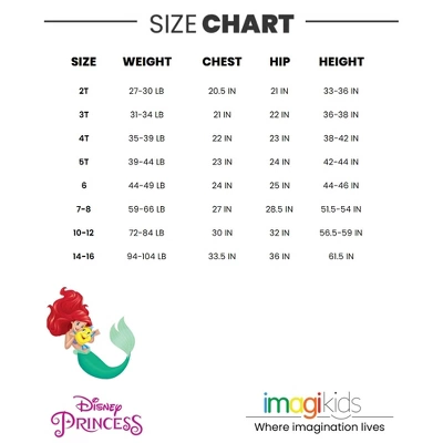 Disney Princess Ariel Girls Tank Top And Active Retro Dolphin Shorts Toddler To Big Kid 6 Disney Princess Ariel Girls Tank Top And Active Retro Dolphin Shorts Toddler To Big Kid - Image 6
