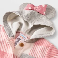 Baby Girls' Disney Minnie Mouse Solid Top And Bottom Set - Pink -Disney GUEST c8a92322 1419 4dfe 9c15 226d90a5dd28