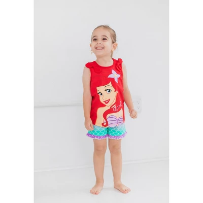 Disney Princess Princess Moana Rapunzel Jasmine Belle Girls Tank Top And French Terry Shorts Little Kid To Big Kid 1 Disney Princess Princess Moana Rapunzel Jasmine Belle Girls Tank Top And French Terry Shorts Little Kid To Big Kid