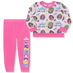 Disney Princess Girl's 2-Pack Graphic Pullover Sweatshirt And Jogger Pants Set For Kids 10 Disney Princess Girl's 2-Pack Graphic Pullover Sweatshirt And Jogger Pants Set For Kids -Disney GUEST cb3e38d5 1ef8 4bea b5df 692aec1486d0