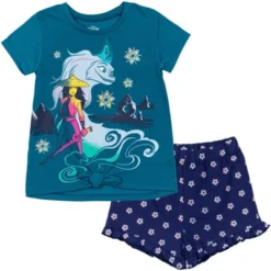 Disney Frozen Moana Princess Rapunzel Snow White Raya And The Last Dragon Girls Peplum T-Shirt And French TerryShorts Outfit Set Little Kid To Big Kid 28 Disney Frozen Moana Princess Rapunzel Snow White Raya And The Last Dragon Girls Peplum T-Shirt And French TerryShorts Outfit Set Little Kid To Big Kid -Disney GUEST cbd36fd6 5bd8 4a46 8b50 4cae7f96d345