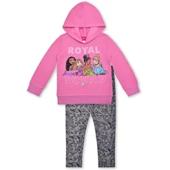 Disney Princess Girl's 2-Pack Royal Squad Graphic Pullover Sweatshirt And Patterned Legging Pants Set For Kids 9 Disney Princess Girl's 2-Pack Royal Squad Graphic Pullover Sweatshirt And Patterned Legging Pants Set For Kids -Disney GUEST cbe8331a 156e 4c7f bb1e 7d4ab33b403a