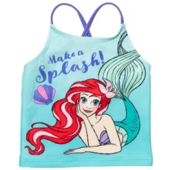Disney Princess Ariel Girls One-Piece Swimsuit Rash Guard Tankini Top Modest Skirt And Bottom 5 Piece Set Toddler 14 Disney Princess Ariel Girls One-Piece Swimsuit Rash Guard Tankini Top Modest Skirt And Bottom 5 Piece Set Toddler -Disney GUEST cdb67ebc 3600 4a2a 9b13 1cbf28dd228c