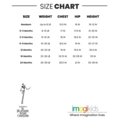 Disney Nightmare Before Christmas Zero Oogie Boogie Jack Skellington Baby Bodysuit Pants And Hat 3 Piece Outfit Set Newborn To Infant -Disney GUEST ce1779f5 87f5 4937 82d4 0609238624da