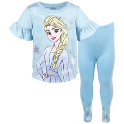 Disney Princess Moana Frozen Little Mermaid Rapunzel Jasmine Belle Girls T-Shirt And Leggings Outfit Set Toddler To Big Kid 22 Disney Princess Moana Frozen Little Mermaid Rapunzel Jasmine Belle Girls T-Shirt And Leggings Outfit Set Toddler To Big Kid -Disney GUEST cfdf78c1 1ec5 429a aebe d7b015bec4e6