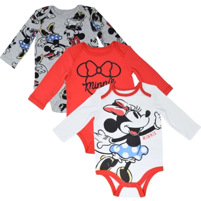 Disney Lion King Winnie The Pooh Mickey Mouse Minnie Mouse Simba Tigger Baby 3 Pack Bodysuits Newborn To Infant 10 Disney Lion King Winnie The Pooh Mickey Mouse Minnie Mouse Simba Tigger Baby 3 Pack Bodysuits Newborn To Infant - Image 10
