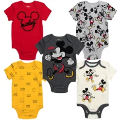 Disney Mickey Mouse Lion King Winnie The Pooh Pixar Toy Story Finding Nemo Baby 5 Pack Bodysuits Newborn To Infant 27 Disney Mickey Mouse Lion King Winnie The Pooh Pixar Toy Story Finding Nemo Baby 5 Pack Bodysuits Newborn To Infant -Disney GUEST d339ca42 9575 4f0a 917b c5cc1316b469