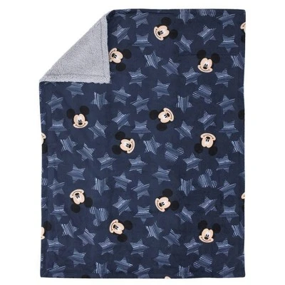 Disney Mickey Mouse Hello World Star Icon Super Soft Double Sided Velour Sherpa Baby Blanket 1 Disney Mickey Mouse Hello World Star Icon Super Soft Double Sided Velour Sherpa Baby Blanket