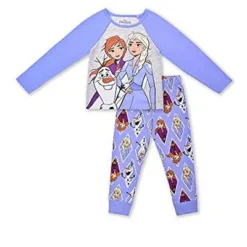 Disney Girl's Frozen Elsa, Anna, And Olaf 2 Piece Graphic Printed Long Sleeve Tee Shirt And Jogger Pants For Kids 9 Disney Girl's Frozen Elsa, Anna, And Olaf 2 Piece Graphic Printed Long Sleeve Tee Shirt And Jogger Pants For Kids -Disney GUEST d3b240d7 a2b8 411c a097 a754a94abaf5