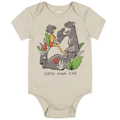 Disney Disney Classics Baloo Peter Pan Pinocchio Baby 5 Pack Bodysuits Newborn To Infant 5 Disney Disney Classics Baloo Peter Pan Pinocchio Baby 5 Pack Bodysuits Newborn To Infant - Image 5