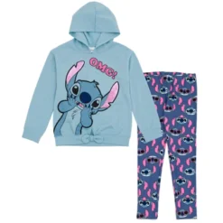 Disney Encanto Isabela Luisa Mirabel Sequin Pullover Fleece Hoodie And Leggings Outfit Set Little Kid To Big Kid -Disney GUEST d6c97543 a739 4e55 8ea8 6decdb477c79
