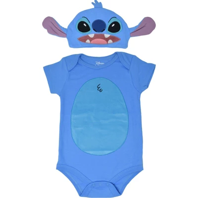 Disney Pixar Monsters Inc Incredibles Toy Story Mickey Mouse Pooh Lilo & Stitch Baby Bodysuit And Hat Set Newborn To Infant 14 Disney Pixar Monsters Inc Incredibles Toy Story Mickey Mouse Pooh Lilo & Stitch Baby Bodysuit And Hat Set Newborn To Infant - Image 14