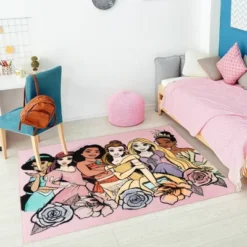 Disney Princess 40" X 54" Princess Elevated Rug -Disney GUEST d94873cc 589a 46c5 8dfc 6e121ae4b156
