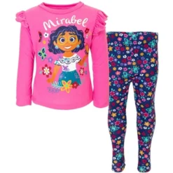 Disney Encanto Mirabel Girls T-Shirt And Leggings Outfit Set Little Kid -Disney GUEST d9d30458 a6c2 445f a454 57e9220aaf42