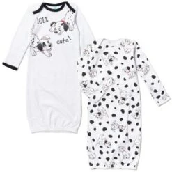 Disney 101 Dalmations Patch Baby 2 Pack Long Sleeve Swaddle Sleeper Gowns Newborn -Disney GUEST da296612 677b 46f4 93e8 09108b4a962a