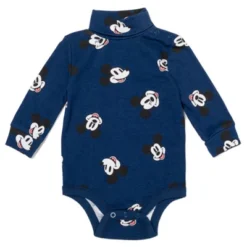Disney Lion King,Mickey Mouse Simba Baby 2 Pack Turtleneck Bodysuits Newborn To Infant -Disney GUEST ddf61fe3 61d7 41e1 958f 8ae5fbfbf1f6