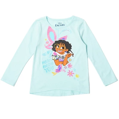 Disney Encanto Isabela Luisa Mirabel Girls 2 Pack T-Shirts Little Kid To Big Kid 1 Disney Encanto Isabela Luisa Mirabel Girls 2 Pack T-Shirts Little Kid To Big Kid