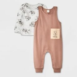 Baby Disney Winnie The Pooh Top And Bottom Set - Light Gray -Disney GUEST dfa809bc 4829 4548 b7b9 a9f23036a20a