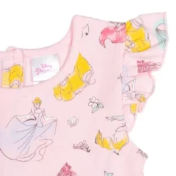 Disney Princess Mulan Belle Ariel Cinderella Sleeveless Romper Pink -Disney GUEST e0e25504 33ef 4e75 8c70 a3c1409704d1