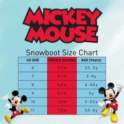 Disney Mickey Mouse Boys' Snowboots (Toddler/Little Kids) 10 Disney Mickey Mouse Boys' Snowboots (Toddler/Little Kids) -Disney GUEST e67ed627 d15b 4022 b304 aa3e90538e7f