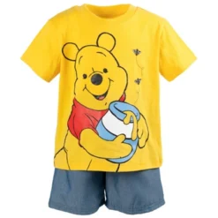 Disney Winnie The Pooh Baby Graphic T-Shirt And Shorts Outfit Set Infant