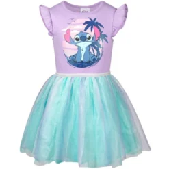 Disney Lilo & Stitch Raya And The Last Dragon Encanto Moana Mirabel Sisu Girls Dress Tulle Dress Little Kid To Big Kid -Disney GUEST e8336572 9d17 494c b2e9 22f4ce6ce8ef