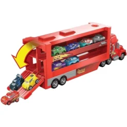 RED Disney Pixar Cars Minis Transporter With Vehicle 8 RED Disney Pixar Cars Minis Transporter With Vehicle -Disney GUEST e93880b6 1102 403d 825d 16840a6518ce
