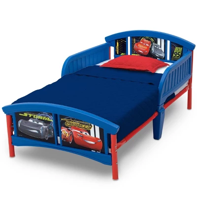 Toddler Disney Pixar Cars Plastic Bed - Delta Children 2 Toddler Disney Pixar Cars Plastic Bed - Delta Children - Image 2