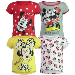 Disney Minnie Mouse Baby Girls 4 Pack Graphic T-Shirt 9 Disney Minnie Mouse Baby Girls 4 Pack Graphic T-Shirt -Disney GUEST eb1eabb0 35b7 40fb be95 326dd03e0ea9