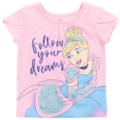Disney Princess Disney Moana Princess Frozen Rapunzel Jasmine Belle Girls T-Shirt Tulle Skirt And Scrunchie 3 Piece Outfit Set Little Kid To Big Kid 2 Disney Princess Disney Moana Princess Frozen Rapunzel Jasmine Belle Girls T-Shirt Tulle Skirt And Scrunchie 3 Piece Outfit Set Little Kid To Big Kid - Image 2