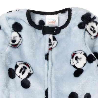 Disney Mickey Mouse Baby Fleece 2 Pack Coveralls Newborn 3 Disney Mickey Mouse Baby Fleece 2 Pack Coveralls Newborn - Image 3