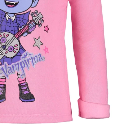 Disney Vampirina Girls Pullover Fleece Hoodie And Leggings Outfit Set Little Kid To Big Kid 4 Disney Vampirina Girls Pullover Fleece Hoodie And Leggings Outfit Set Little Kid To Big Kid - Image 4