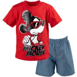 Disney Mickey Mouse Baby T-Shirt And Shorts Outfit Set Infant -Disney GUEST f2e0fb5e 9a47 432e 90b1 50dd3fe11e41