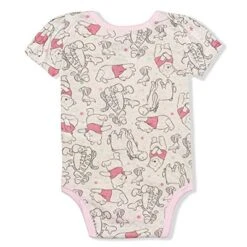 Disney Girl's 3-Pack Character Print Short Sleeve Bow Front Baby Creeper Set 12 Disney Girl's 3-Pack Character Print Short Sleeve Bow Front Baby Creeper Set -Disney GUEST f2fd1ee2 86ba 4a38 8a2c 447d1776dfea