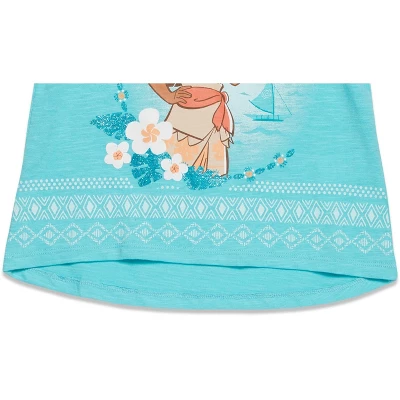 Disney Moana Girls T-Shirt And Skirt Little Kid To Big Kid 5 Disney Moana Girls T-Shirt And Skirt Little Kid To Big Kid - Image 5