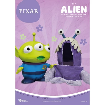 DISNEY Toy Story Large Vinyl Piggy Bank: Alien Remix Party Boo (Piggy Bank) 3 DISNEY Toy Story Large Vinyl Piggy Bank: Alien Remix Party Boo (Piggy Bank) - Image 3
