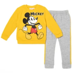 Disney Mickey Mouse Goofy Donald Duck Pluto Baby Fleece Pullover T-Shirt And Pants Infant -Disney GUEST f5f3b265 f86a 4221 8785 e8eed9b89d37
