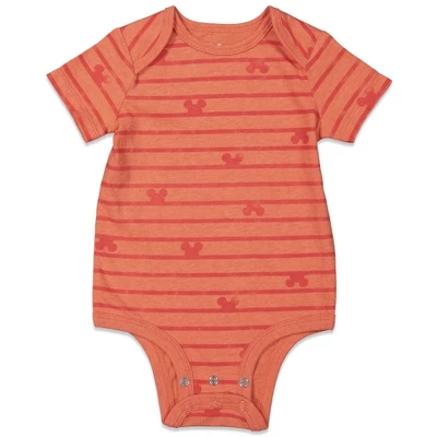 Disney Mickey Mouse 3 Pack Short Sleeve Bodysuits 2 Disney Mickey Mouse 3 Pack Short Sleeve Bodysuits - Image 2