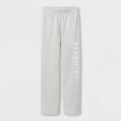 Girls' Disney Princess Jasmine Dreamy Fleece Sweatpants - Heather Gray 5 Girls' Disney Princess Jasmine Dreamy Fleece Sweatpants - Heather Gray -Disney GUEST f9cd327b df85 4ec3 872f 80a61d9c8c7b