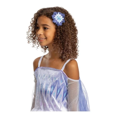 Kids' Disney Frozen 2 Elsa Deluxe Light Up Halloween Costume Dress With Headpiece XS (3-4T) 2 Kids' Disney Frozen 2 Elsa Deluxe Light Up Halloween Costume Dress With Headpiece XS (3-4T) - Image 2