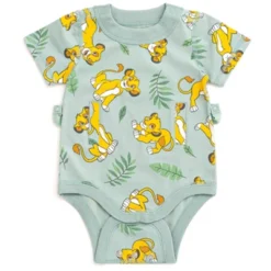 Disney G-Tube Adaptive Baby Bodysuit Mickey Mouse Lion King Winnie The Pooh Pluto Simba Piglet Newborn To Toddler -Disney GUEST fd666da2 c534 4bc3 ac2b 2d8ac3bbc16b