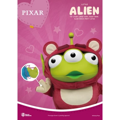 DISNEY Toy Story Large Vinyl Piggy Bank: Alien Remix Party Lotso (Piggy Bank) 3 DISNEY Toy Story Large Vinyl Piggy Bank: Alien Remix Party Lotso (Piggy Bank) - Image 3